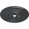 Ekena Millwork Traditional with Acanthus Leaves Ceiling Medallion, 26"OD x 3 1/8"ID x 1 1/2"P, Pewter CM26TAPES - alternate 3